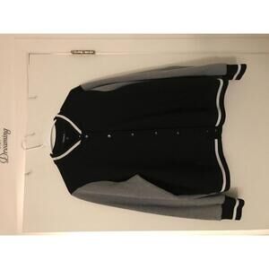 Torrid Women's Varsity Jacket Black and Gray